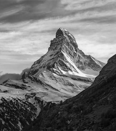 Idyllic view of mountain Matterhorn, Zermatt, Switzerland